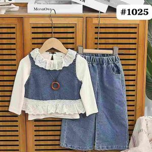 Girls Coord Set Wholesale Korean Style Kids Clothing Mumbai India. Call +91 9833222294 Supply of Infants, Boys, Girls to Boutique Stores, Resellers, Online Seller